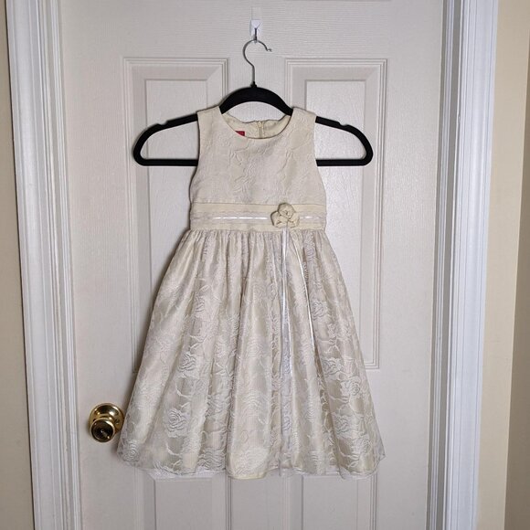 Princess Faith Other - Princess Faith Sz 5 Flower Girl Party Dress | Classic Spring Dreamy Lace Dress